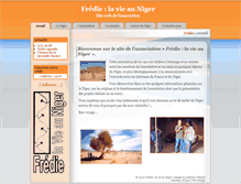 Tablet Screenshot of fredielavieauniger.org